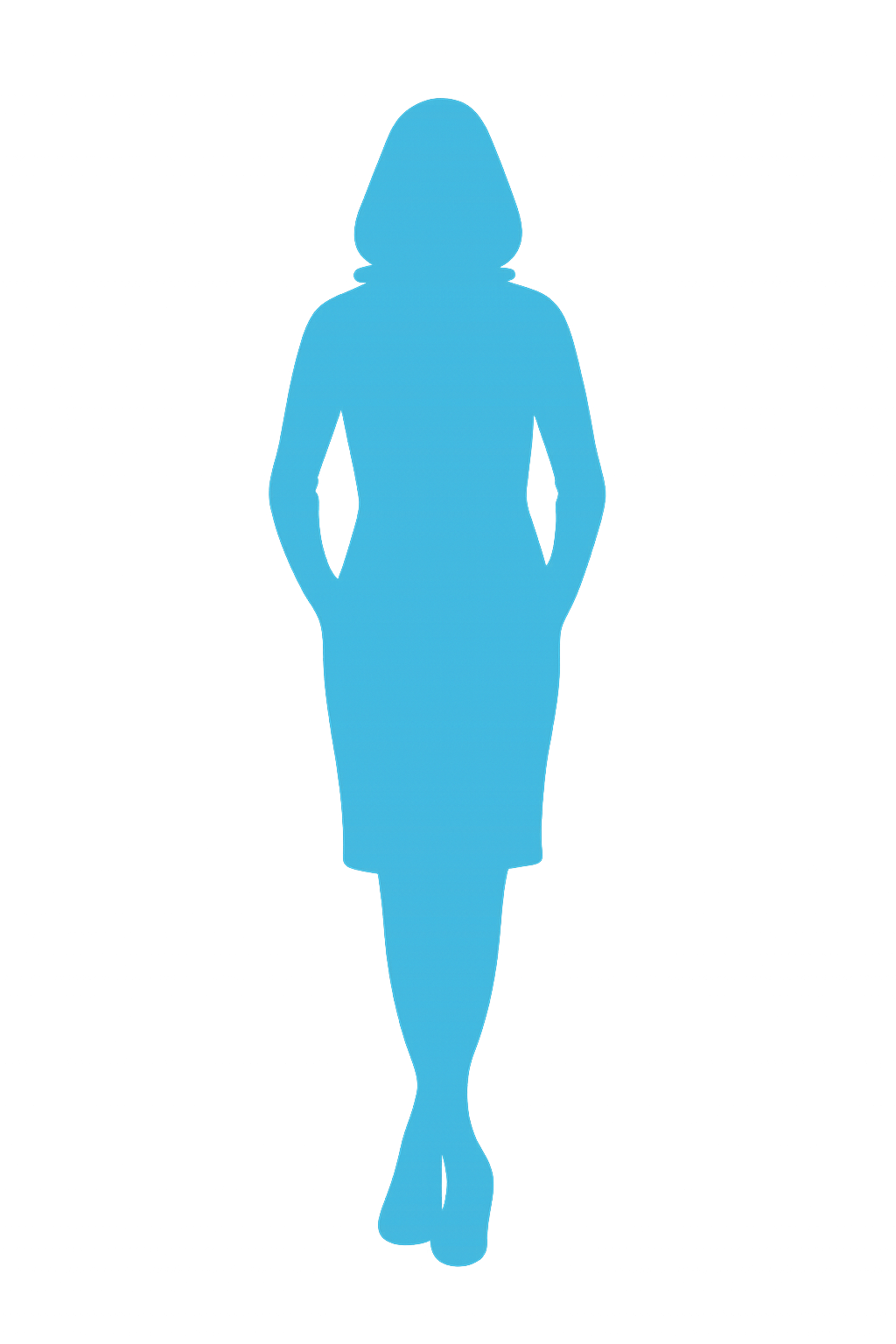 Mann silhouette